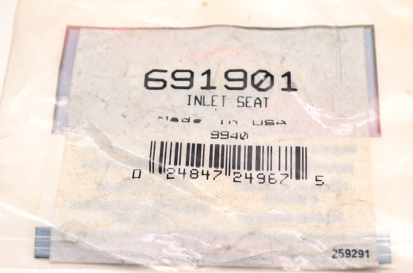 New OEM Briggs & Stratton 691901 Seat Inlet NOS