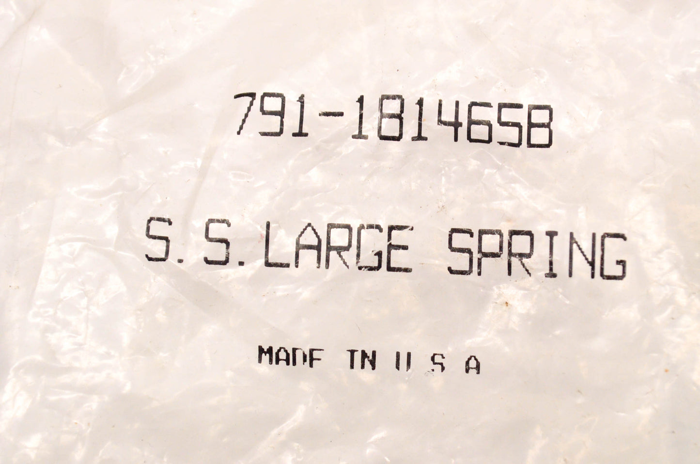 MTD 791-181465B Speed Trimmer Spool Spring NOS