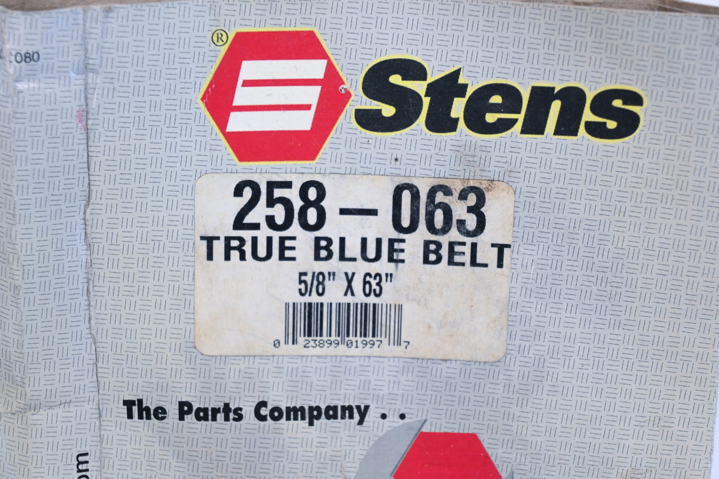 Stens 258-063 True Blue 5/8" x 63" Belt NOS