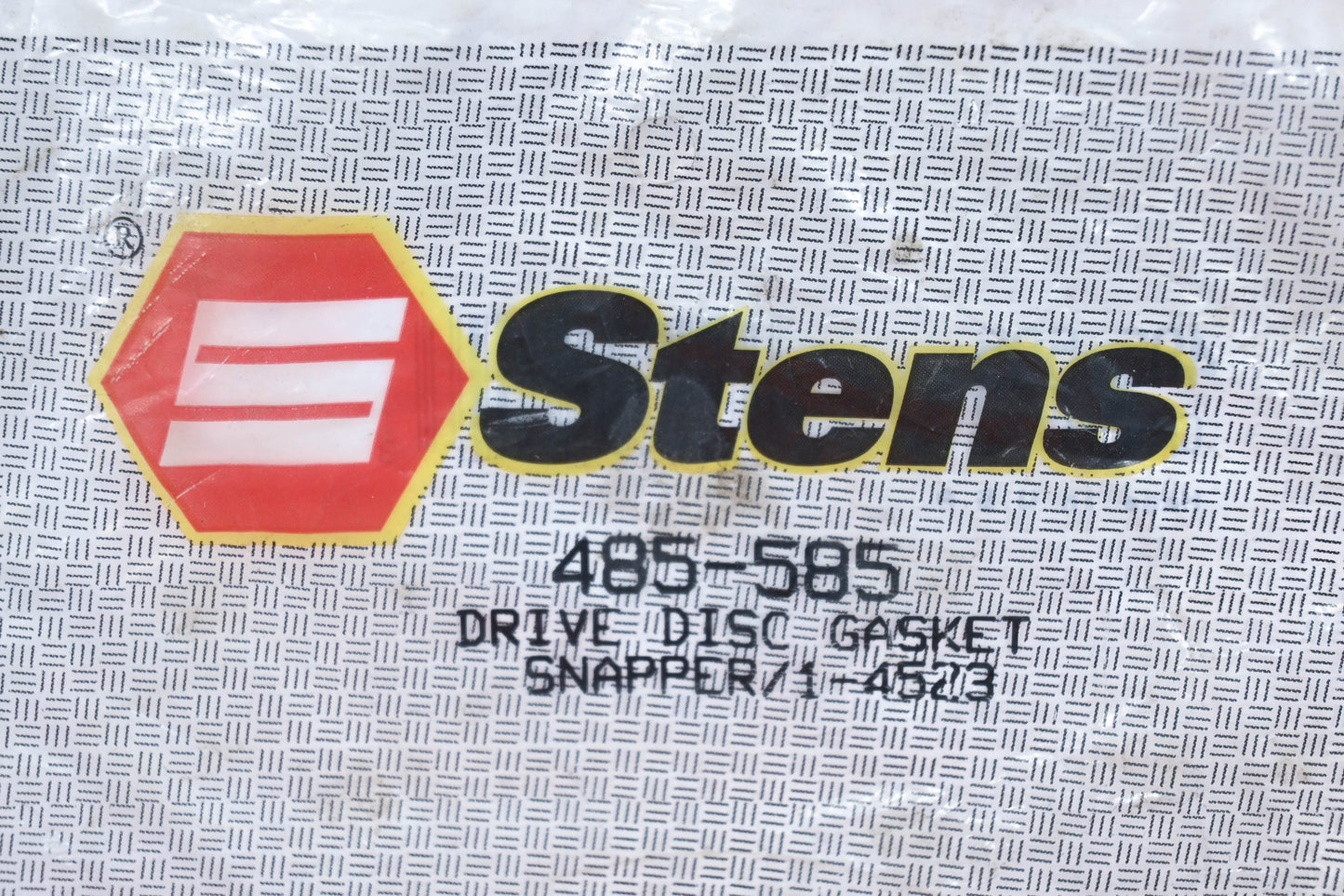 Stens 485-585, 1-4523 Snapper Drive Disc Gasket NOS