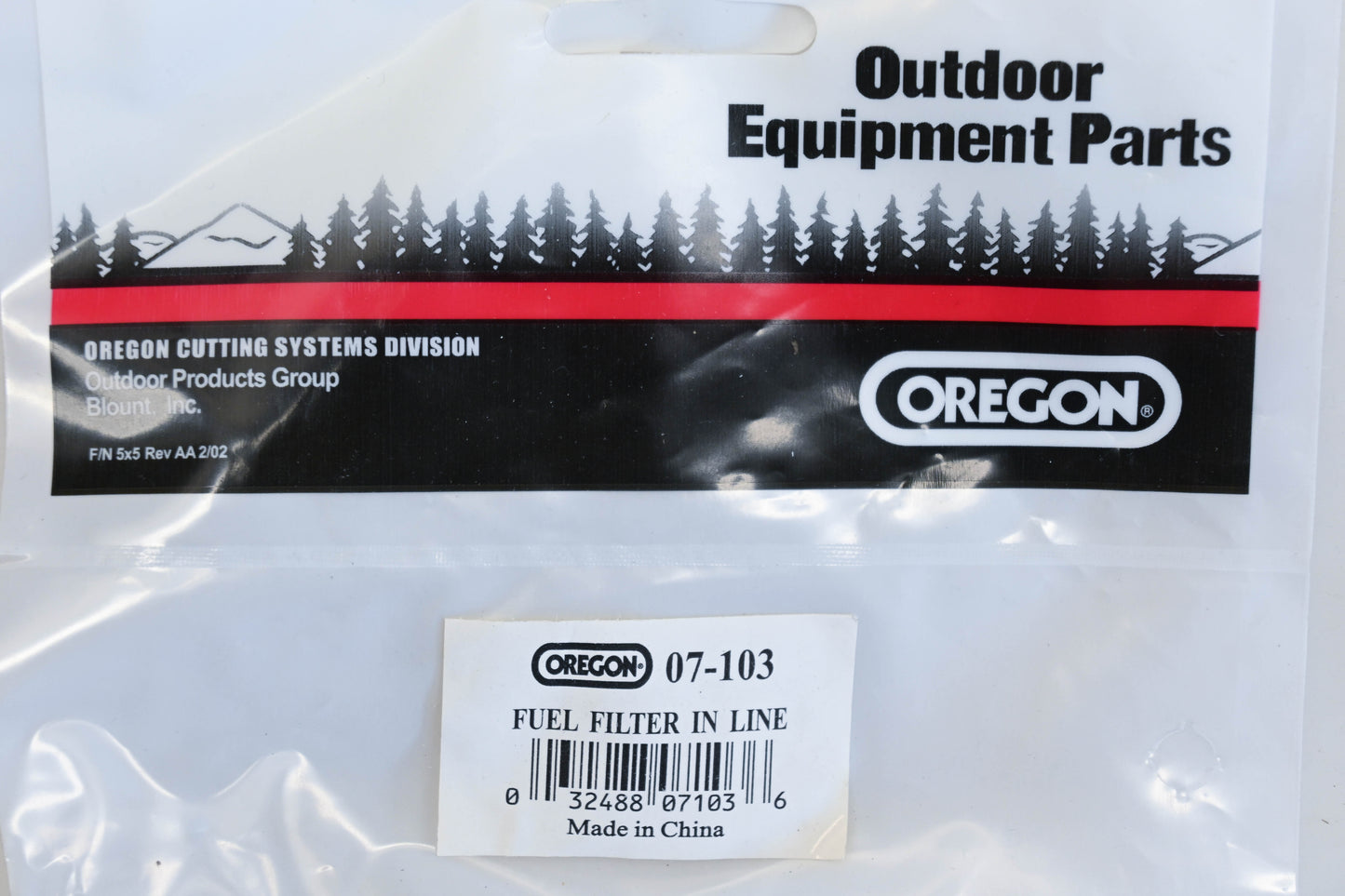 Oregon 07-103, 120-436 Fuel Filter NOS