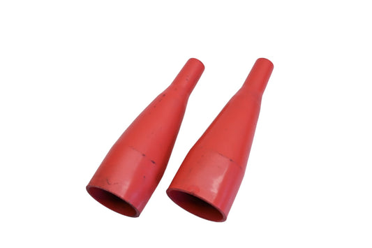 Mueller BU-26-2, 071696 Red Electrical Insulator Qty 2 NOS