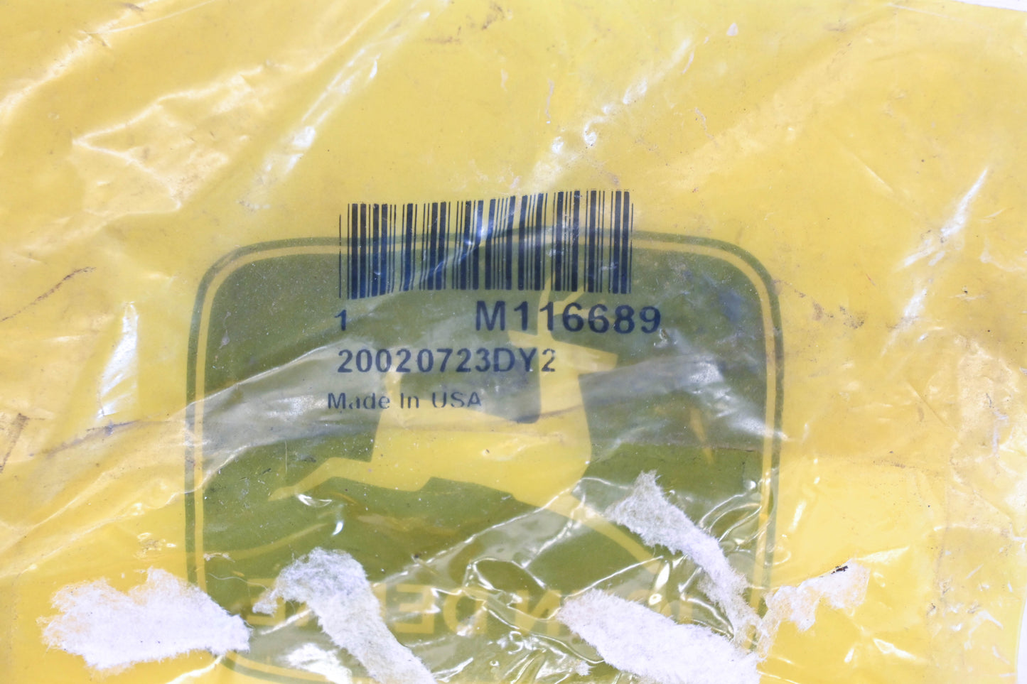 New OEM John Deere M116689, 20020723DY2 Guide Rod NOS