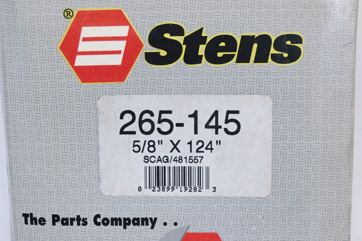 Stens 265-145, 451557 Scag 5/8" x 124" V-Belt NOS