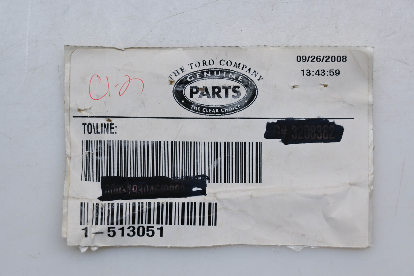Toro 1-513051 Safety Interlock Plunger Switch NOS