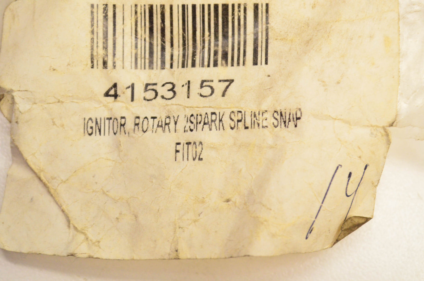 Rotary 4153157 Ignitor 2 Spark NOS