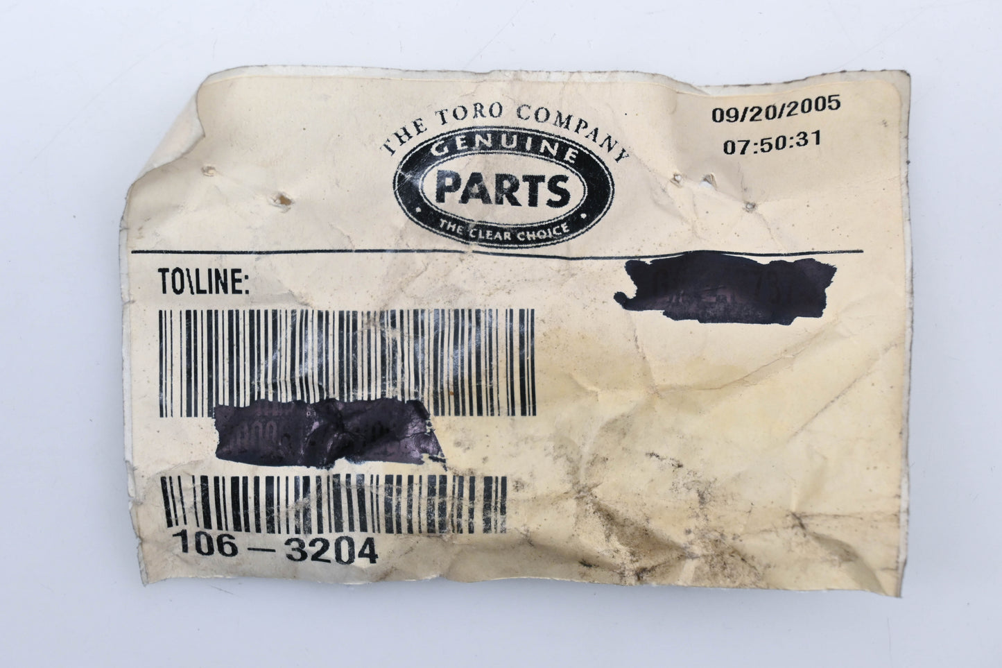 Toro 106-3204 Bearing Shield NOS