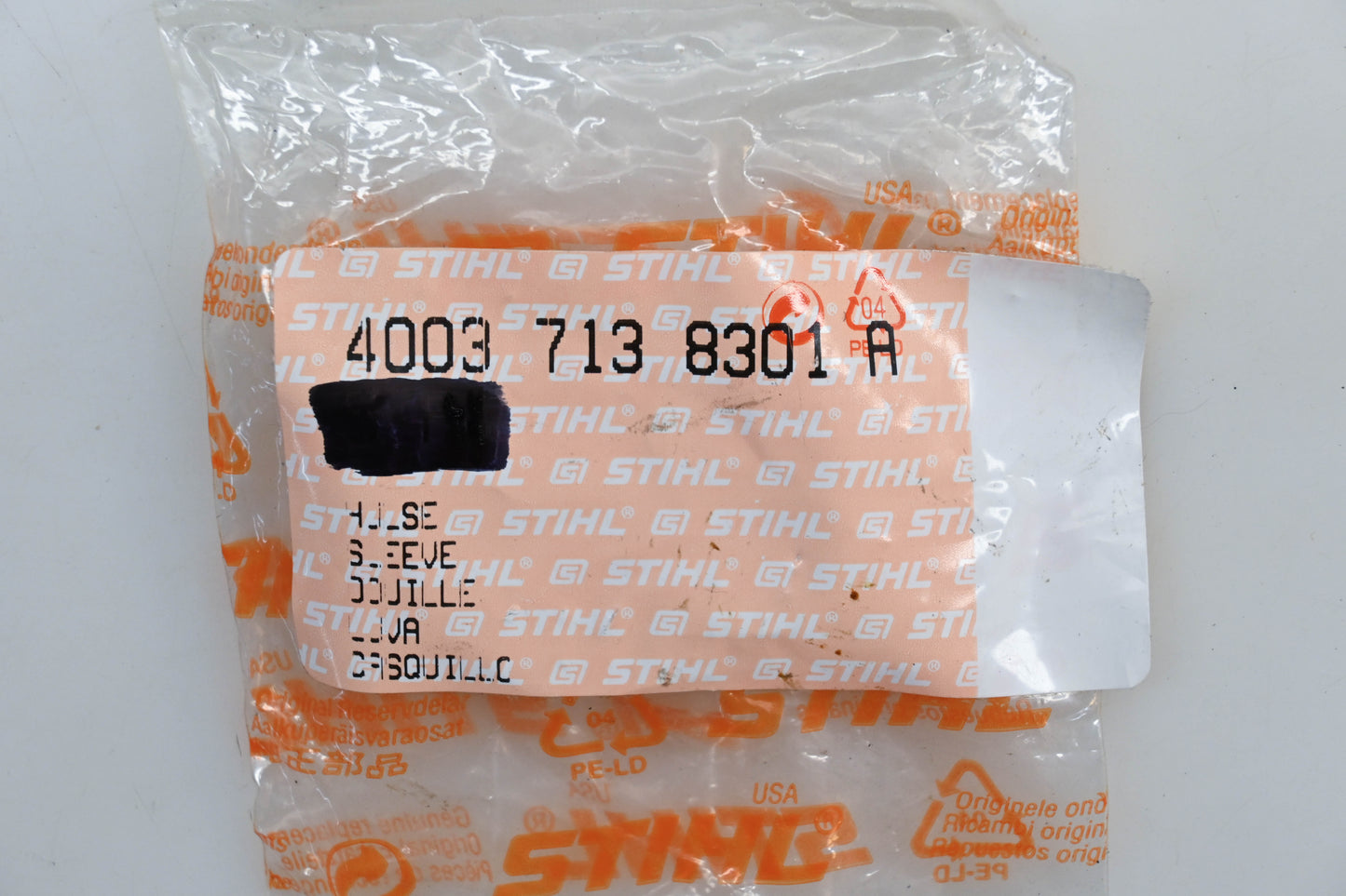 New OEM Stihl 4003 713 8301 A, 4003-713-8301-A Trimmer Head Eyelet Sleeves Qty 3 NOS