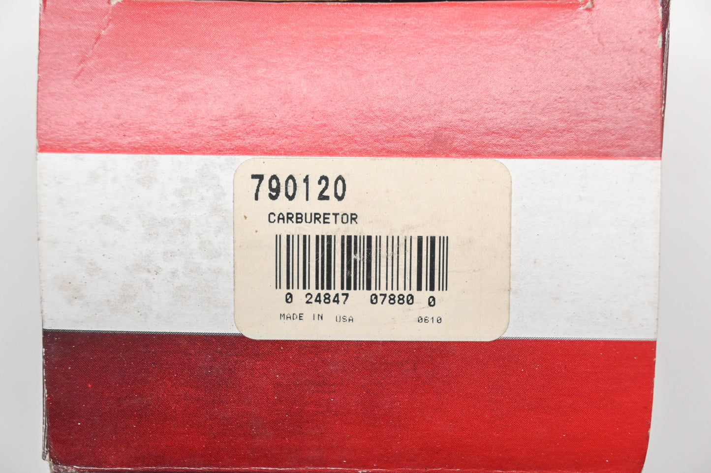 New OEM Briggs & Stratton 790120 Carburetor Kit NOS