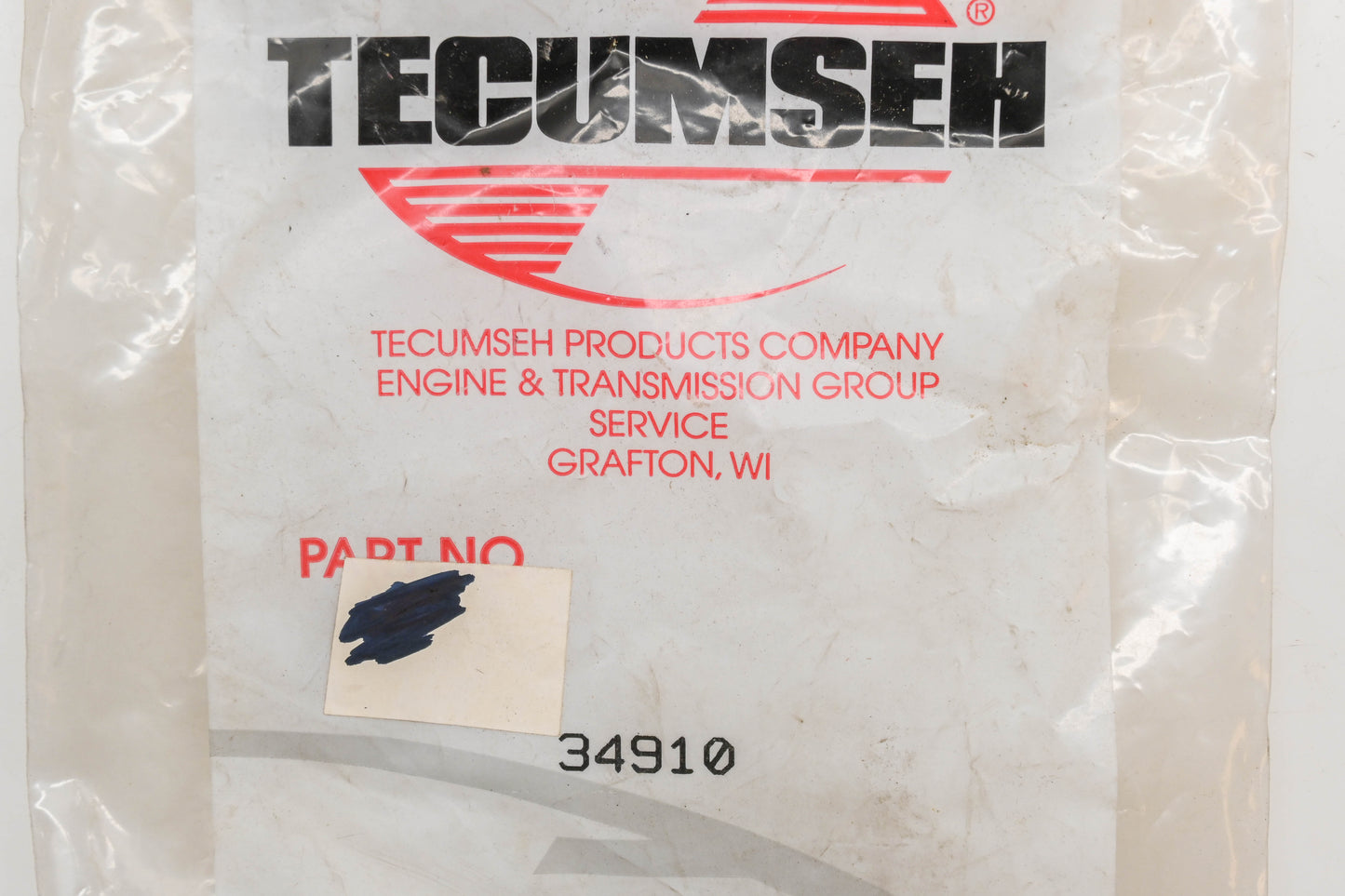 New OEM Tecumseh 34910 Air Filter NOS