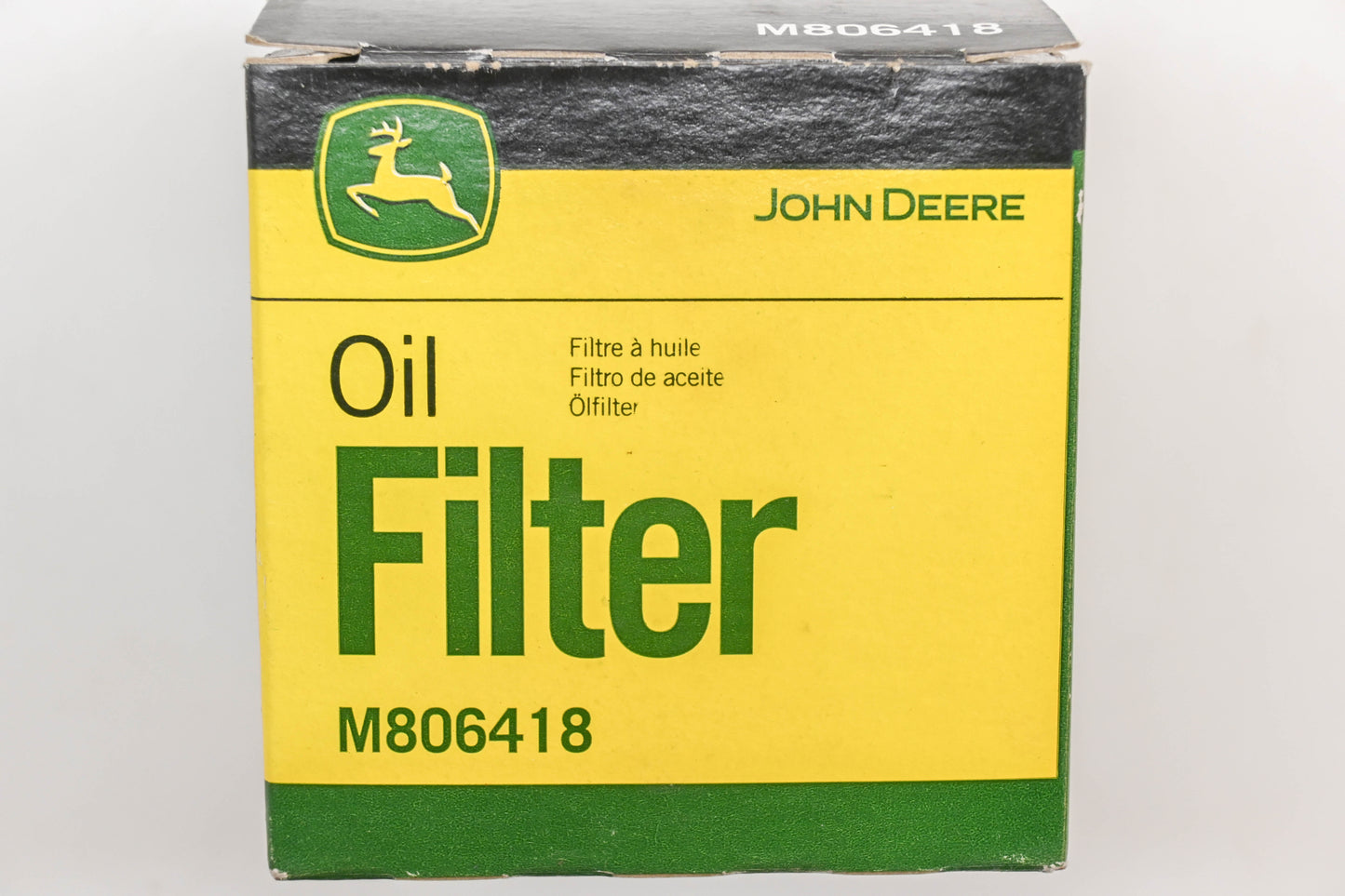 New OEM John Deere M806418 Oil Filter NOS