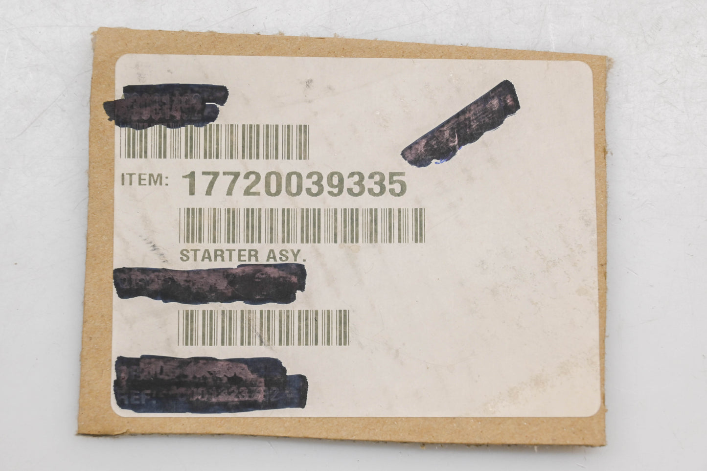 Aftermarket 17720039335 Starter Assembly NOS