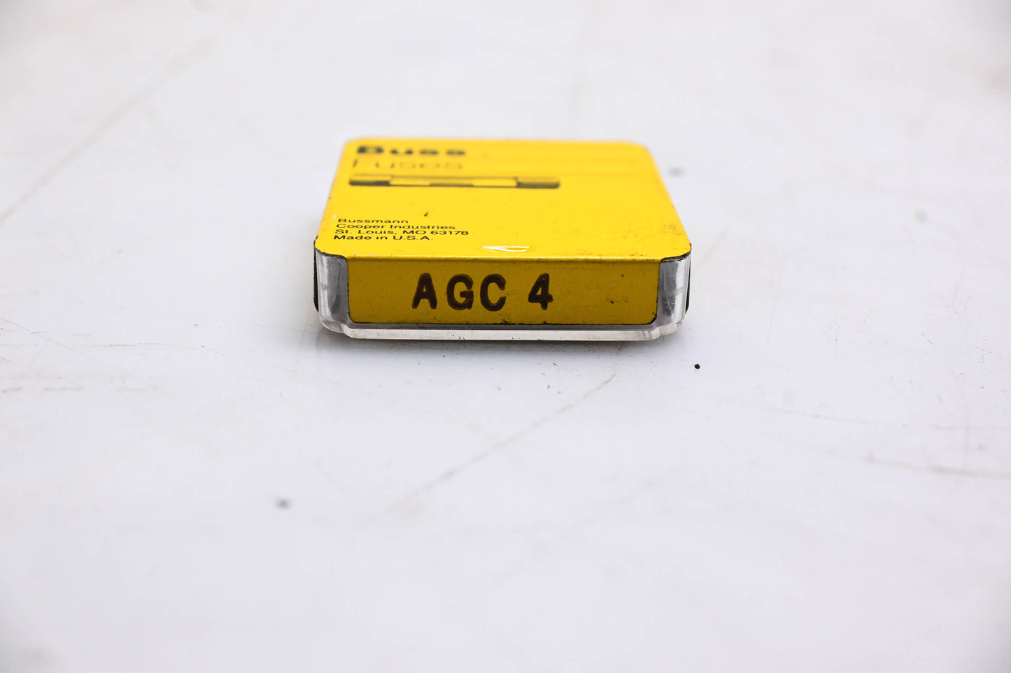 Eaton AGC-4 Bussmann Glass Tube Fuses Qty 5 NOS