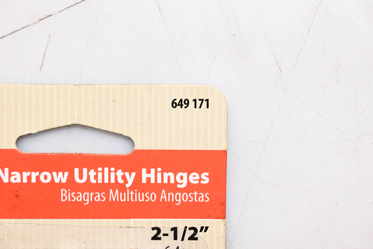 Everbilt 649171, 15399 Bright Zinc Plated Narrow Utility Hinges NOS