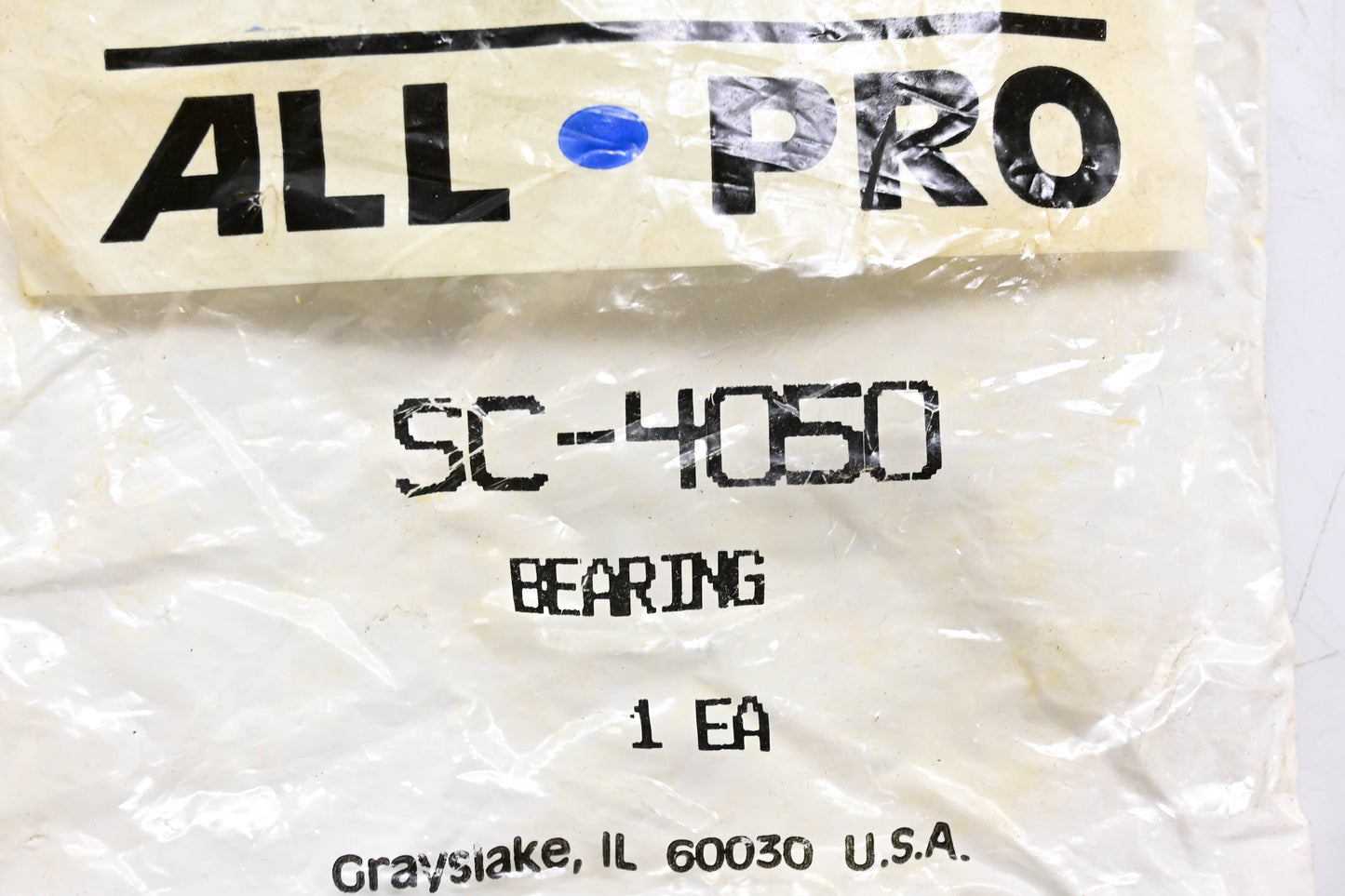All-Pro SC-4050 Double Seal Ball Bearing NOS