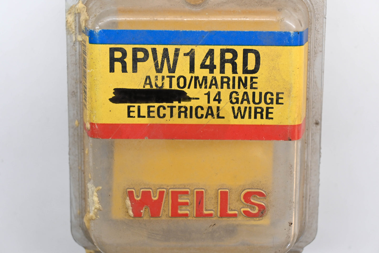 Wells RPW14RD 15ft - 14 Gauge Auto/Marine Electrical Wire NOS