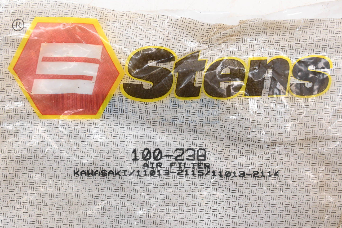 Stens 100-238, 11013-2115, 11013-2114 Kawasaki Air Filter Kit NOS