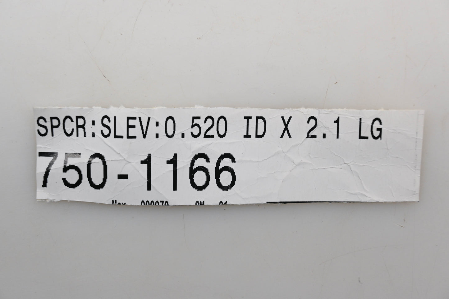 MTD 750-1166 Spacer Sleeve NOS