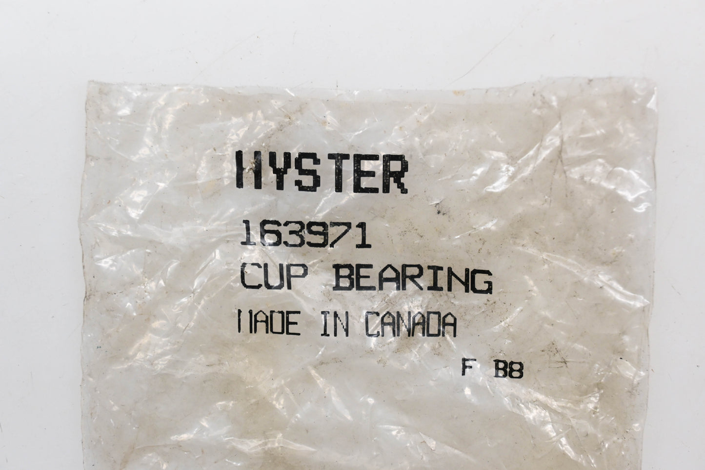 Hyster 163971, LM67010 Timken Tapered Roller Bearing Cup NOS