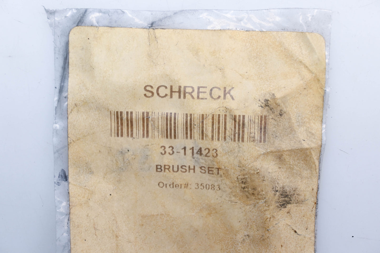 SCHRECK 33-11423, MBD-1512 Brush Kit NOS