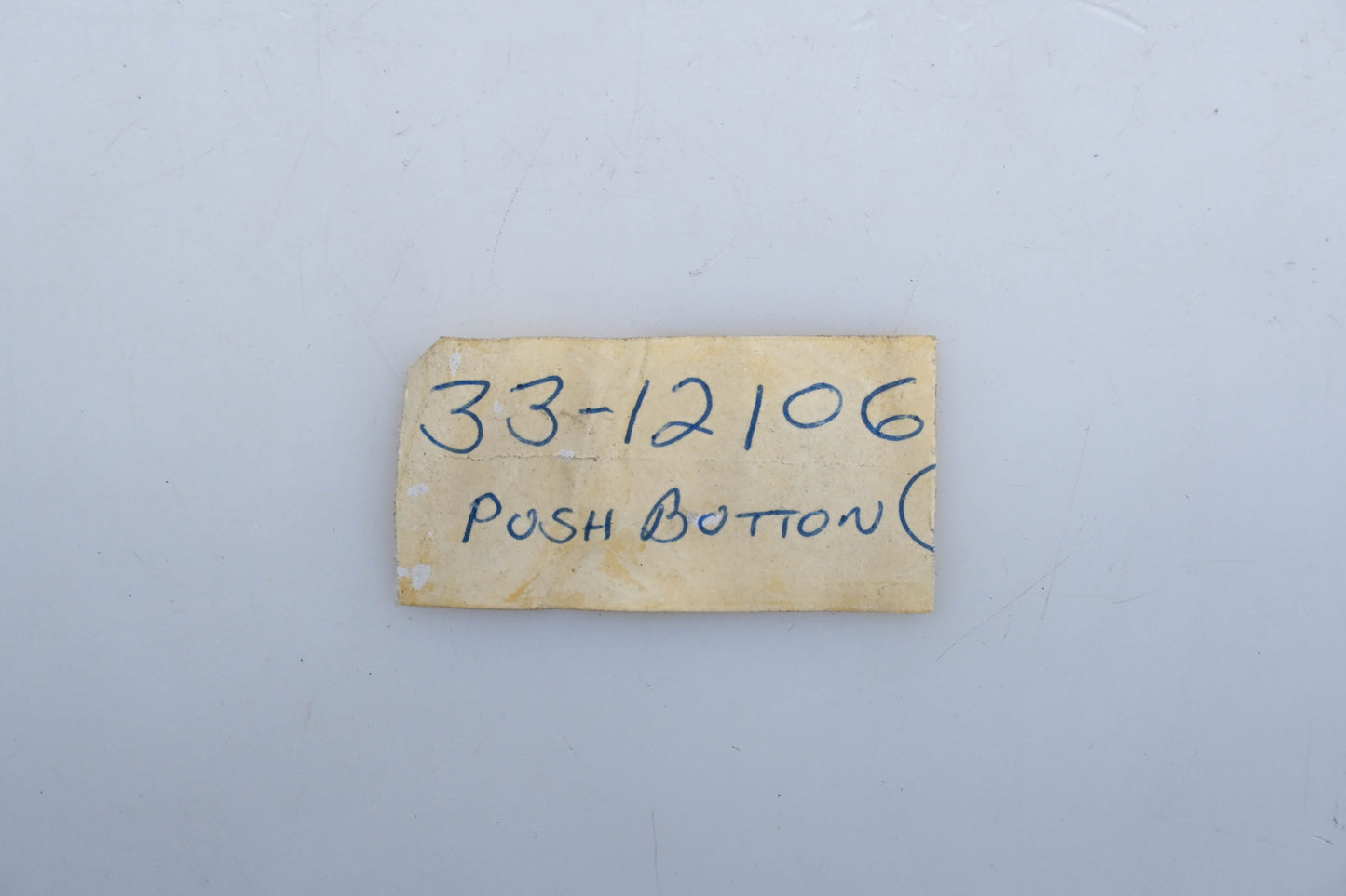 SCHRECK 33-12106 Push Button Assembly NOS