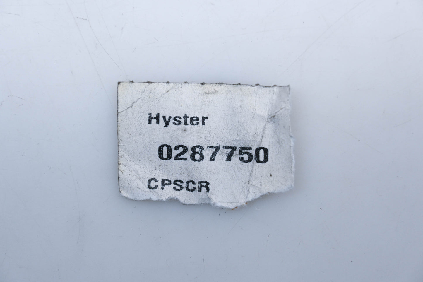 Hyster 0287750, 287750 Cap Screw NOS