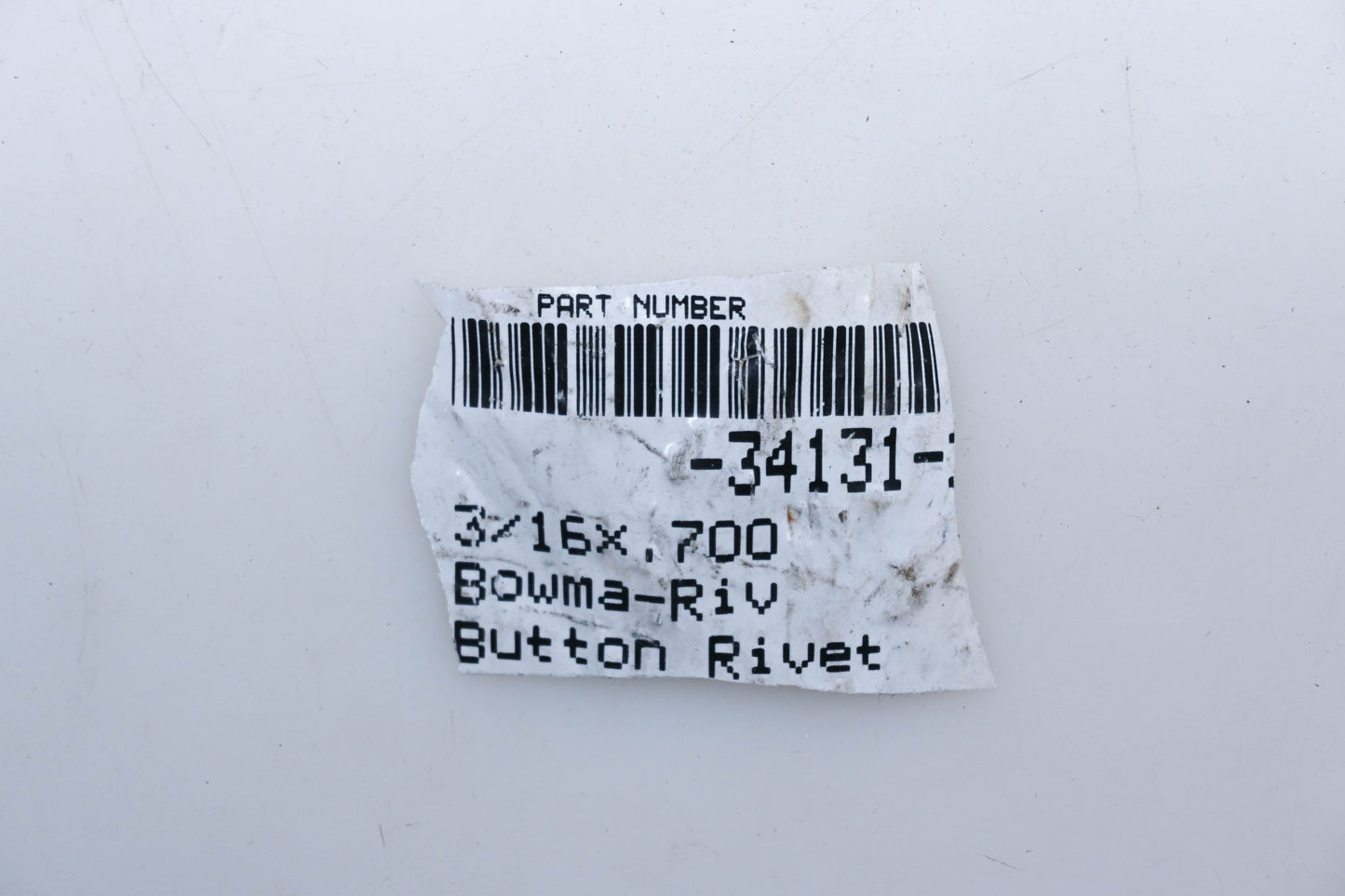 Bowma-Riv 34131 3/16 x .700 Button Rivet NOS