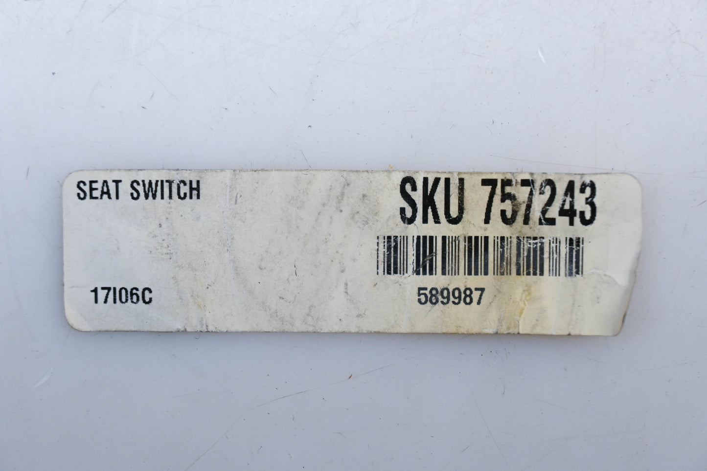 Delta 757243, 6520 Seat Safety Switch Assembly NOS