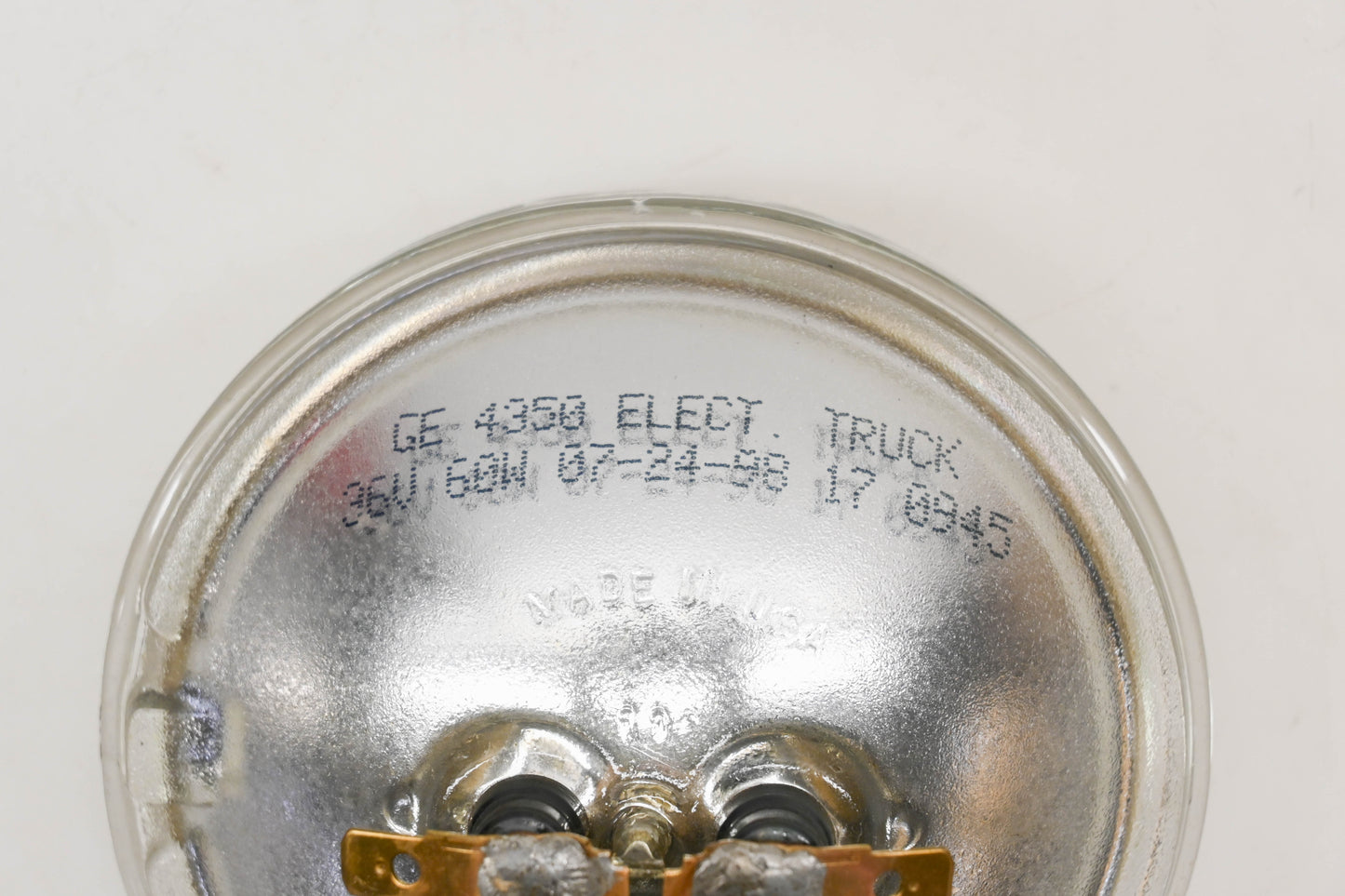 General Electric GE 4350, 4350, 35-514 36V Sealed Beam Light NOS