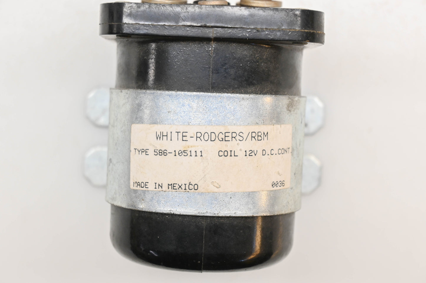 White-Rodgers 586-105111 12V DC Solenoid Assembly NOS