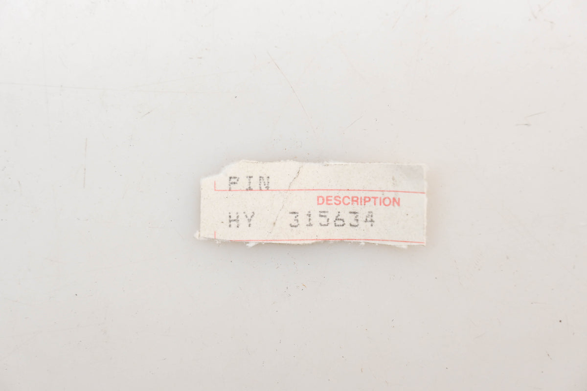 Hyster 315634, HY315634 Chain Anchor Pin NOS
