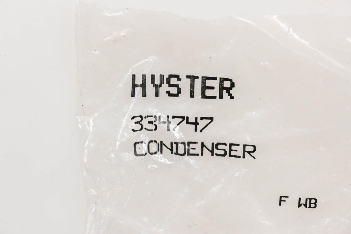 Hyster 334747 Ignition Condenser Kit NOS