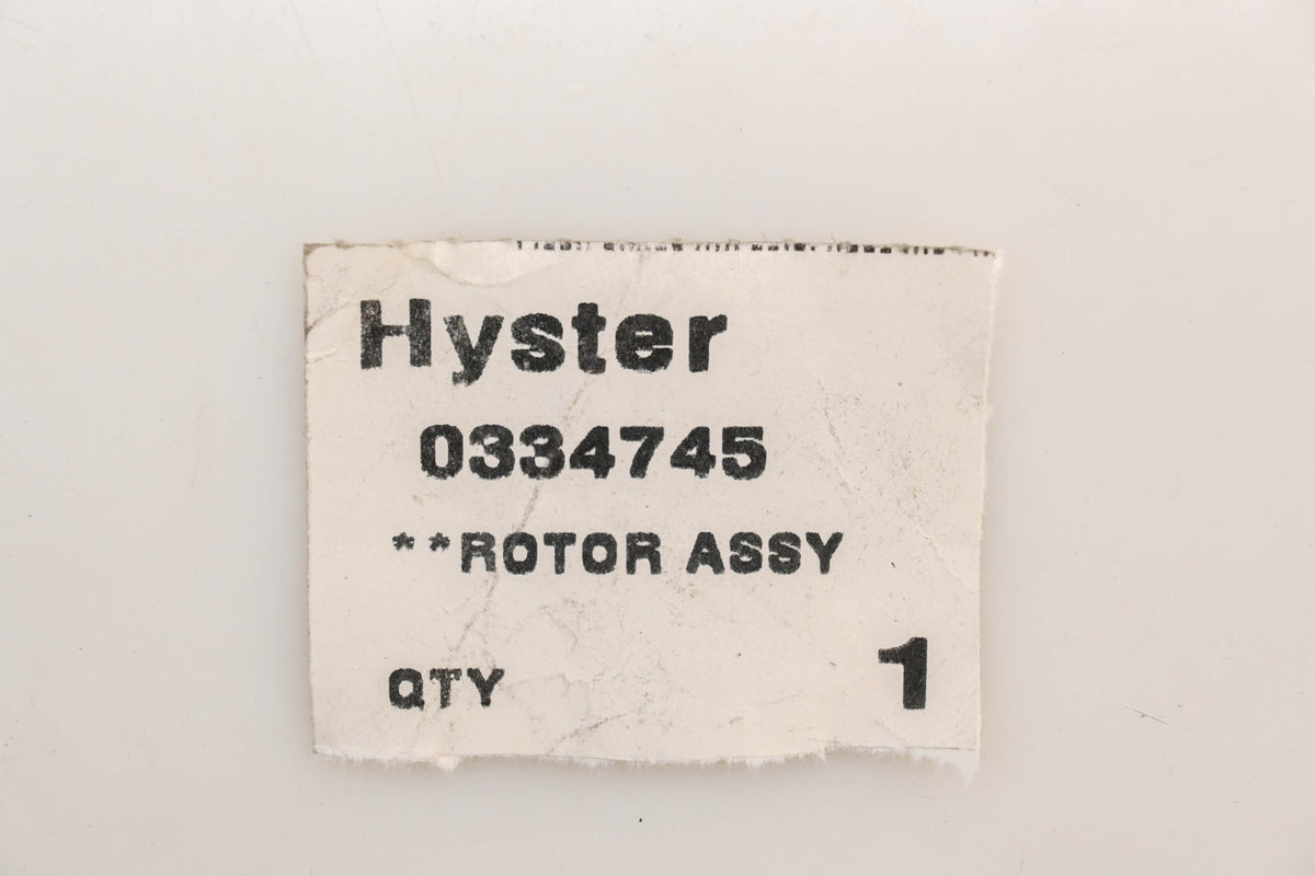 Hyster 0334745, 334745 Distributor Rotor NOS