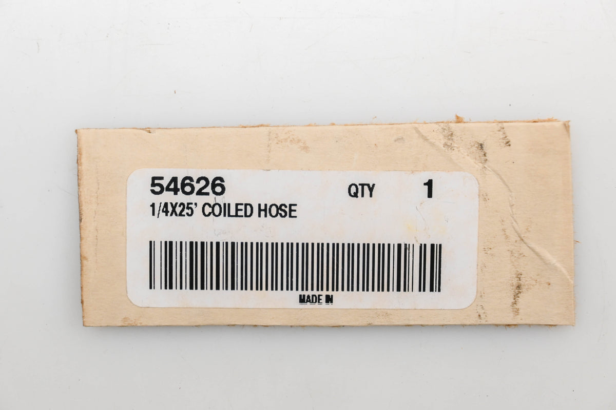 Weatherhead 54626, H13004 1/4" x 25' Coiled Hose NOS
