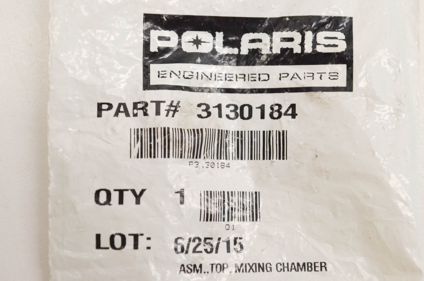 New OEM Polaris 3130184 ASM Top Mixing Chamber NOS
