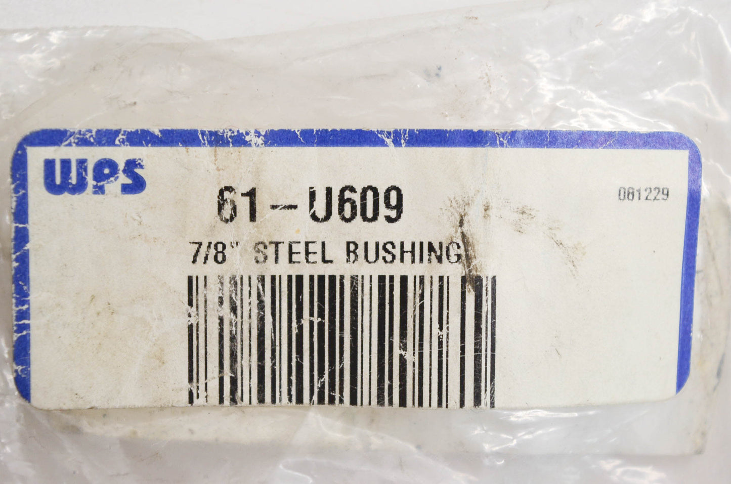 WPS 61-U609 7/8" Steel Bushing NOS