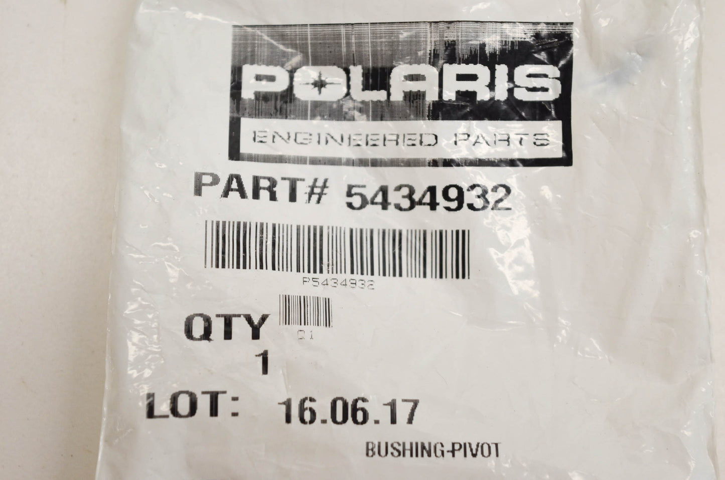 New OEM Polaris 5434932 Bushing Pivot NOS