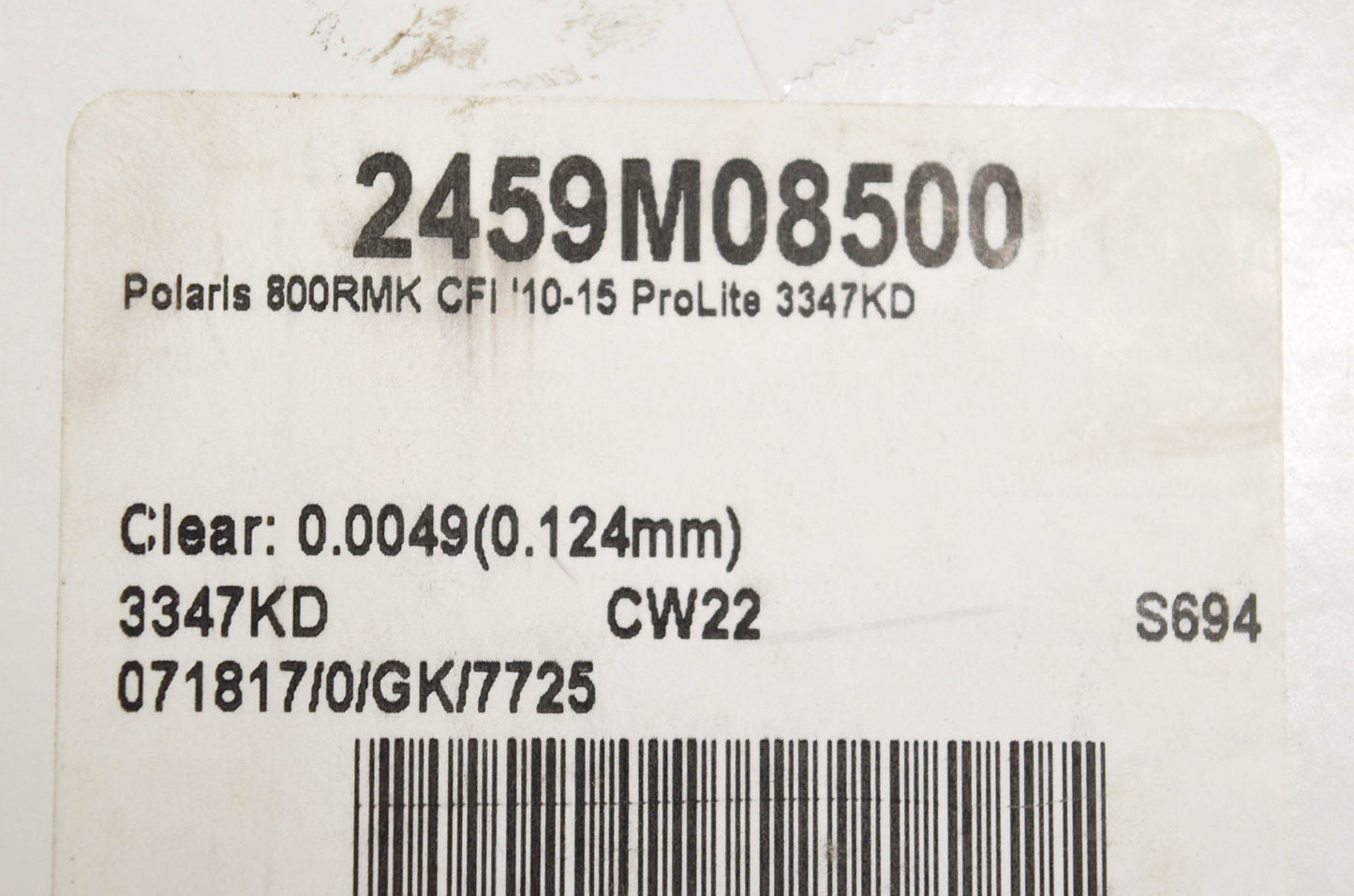 Wiseco 2459M08500, 2459PS Piston M08500 Pol 800 S/M NOS
