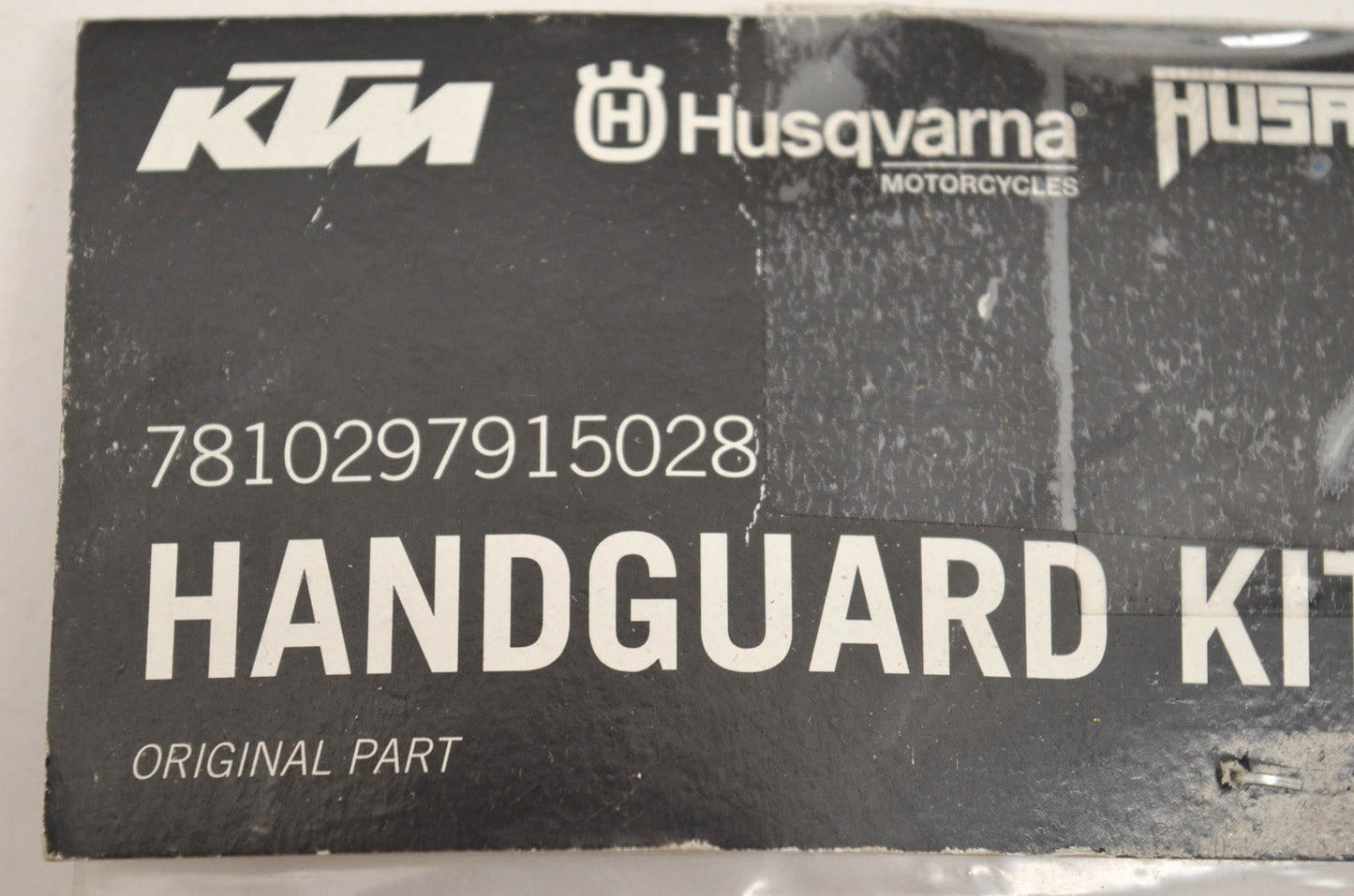 New OEM KTM 7810297915028 Handguard Set MX White NOS