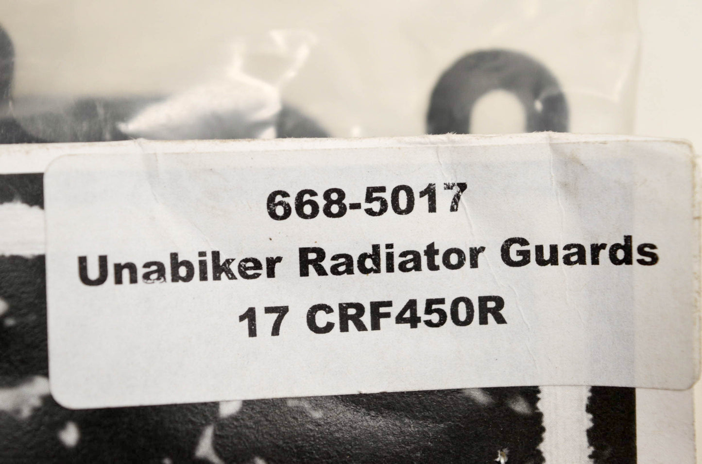 Unabiker 668-5017 Radiator Guard Black NOS