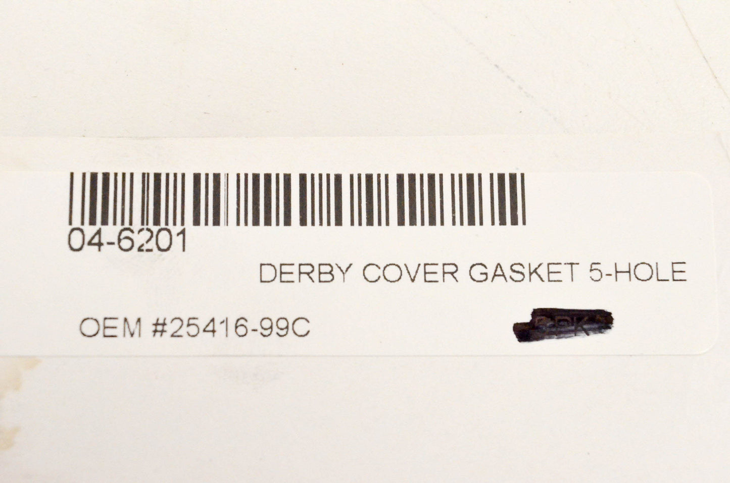 Twin Power 04-6201, 25416-99C Derby Cover Gasket 5 Hole NOS