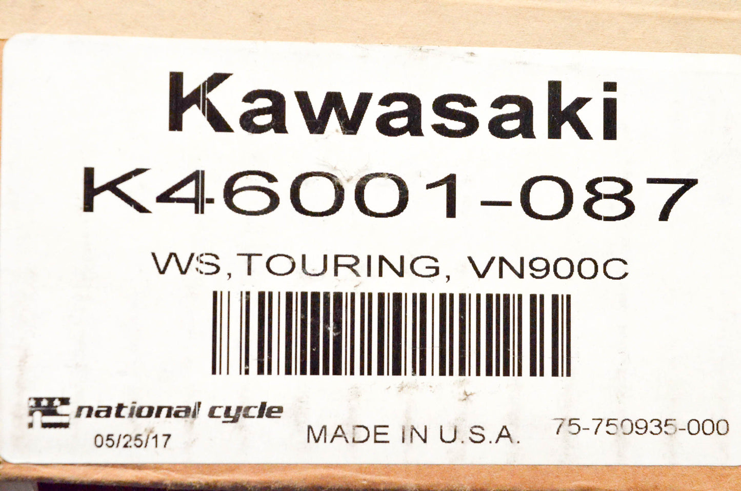 New OEM Kawasaki K46001-087 Windshield Touring VN900C NOS