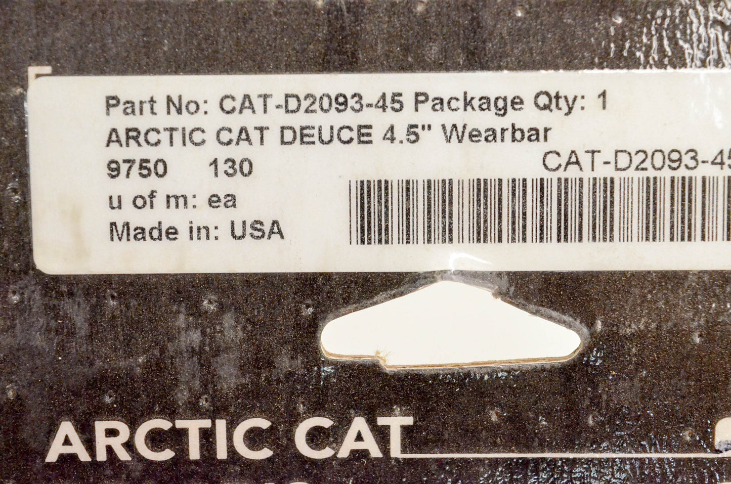Studboy CAT- D2093-45, 4612-0049 Wearbar Deuce 4.5" NOS