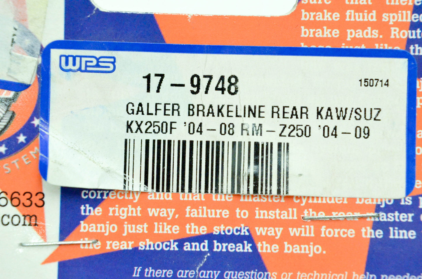 Galfer 17-9748 Rear Brakeline NOS