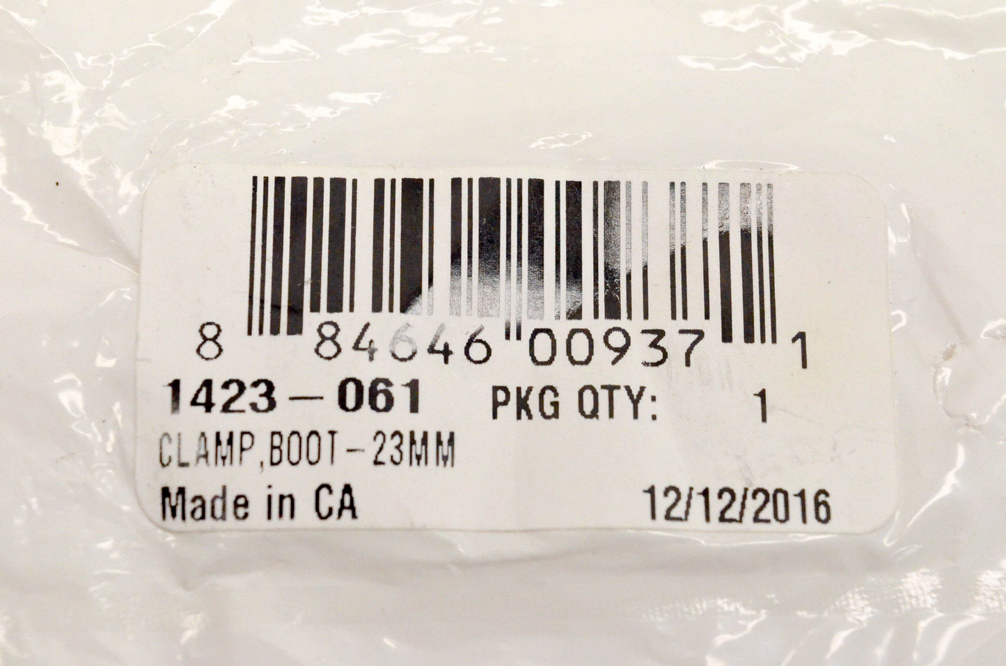 New OEM Arctic Cat 1423-061 Clamp Boot 23mm NOS