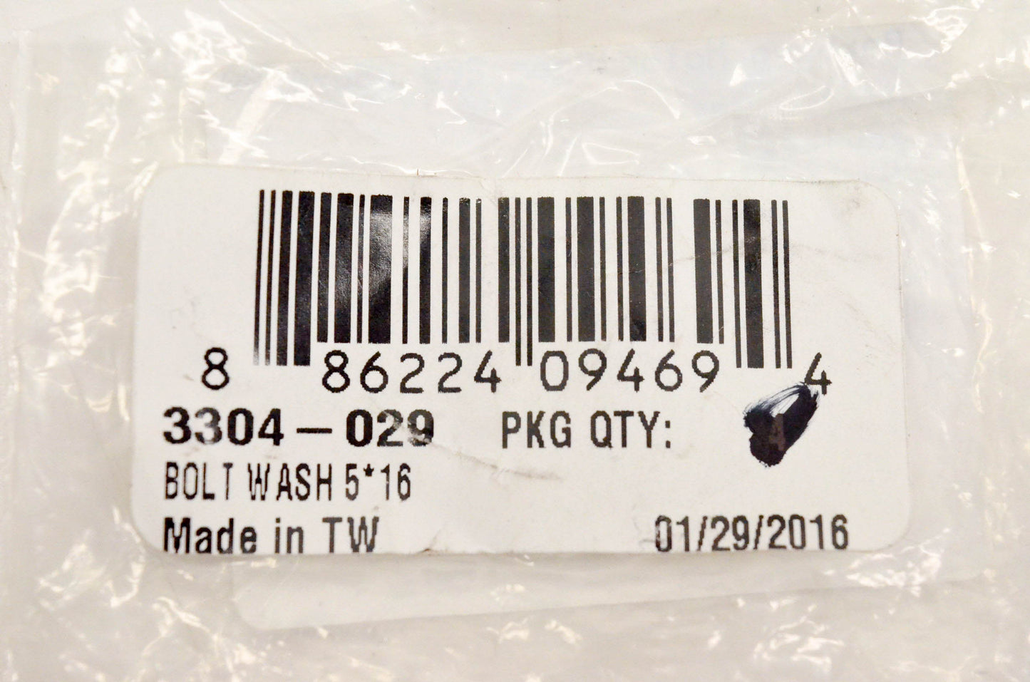 New OEM Arctic Cat 3304-029 Bolt Washer 5*16 NOS