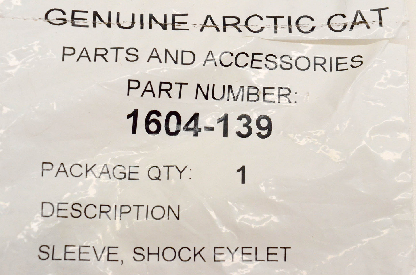 New OEM Arctic Cat 1604-139 Sleeve Shock Eyelet Powder Metal NOS