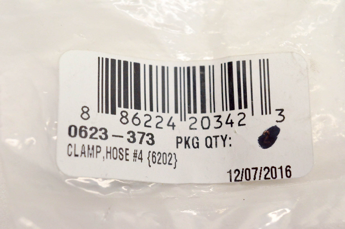 New OEM Arctic Cat 0623-373 Clamp Hose NOS