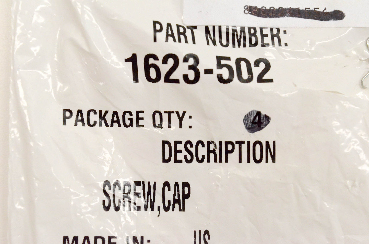 New OEM Arctic Cat 1623-502 Screw Cap NOS