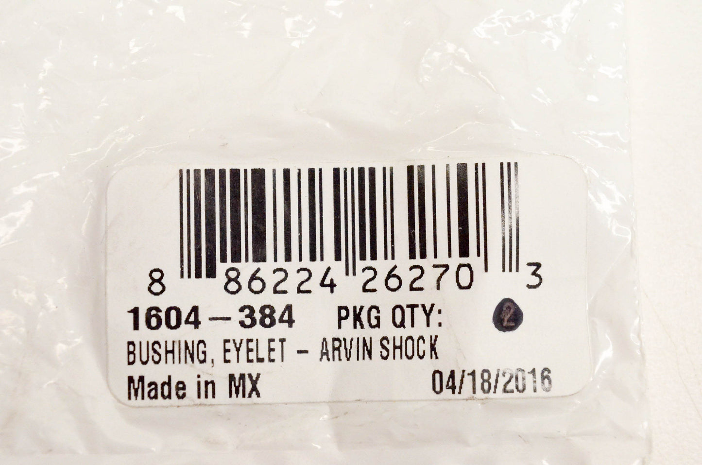 New OEM Arctic Cat 1604-384 Bushing Eyelet Arvin Shock NOS